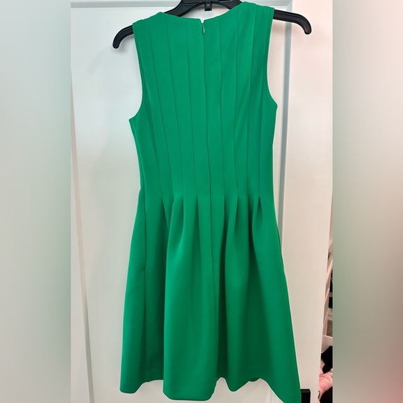 Vince Camuto Sleeveless Scuba Dress, Jade Green - Picture 3 of 4